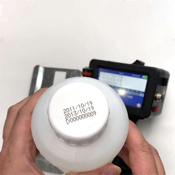 【BQ】Håndholdt inkjetprinter, til QR-kode stregkodeproduktion EU-stik