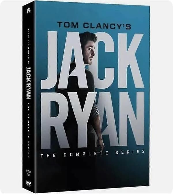【BQ】Tom Clancys Jack Ryan: The Complete Series Sæson 1-4 (DVD, 2024, 12-disc sæt)