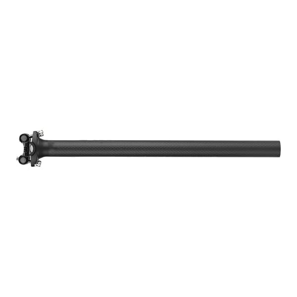 Sadelstolpe för cykel, kolfiber, 27,2 mm diameter, 400 mm längd, för utbyte