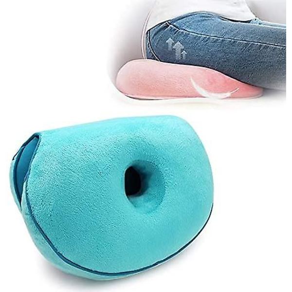 Multifunktionell Comfort Memory Foam Sits Vacker Butt Latex Kudde-blå Blue