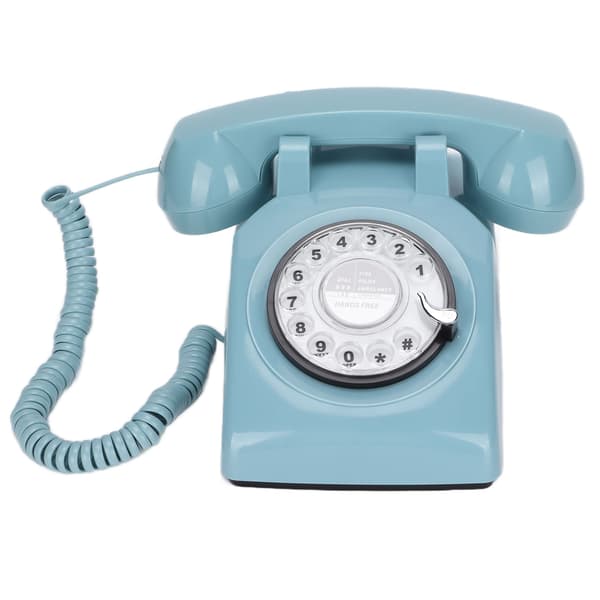 Klassinen vihreä Retro-pyöritettävä kiinteä puhelin