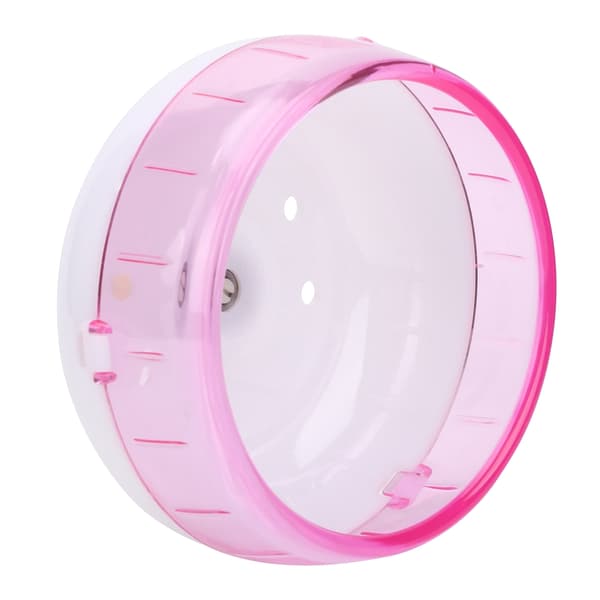 Silent Plastic Roller Träningshjul för små husdjur - Rosa