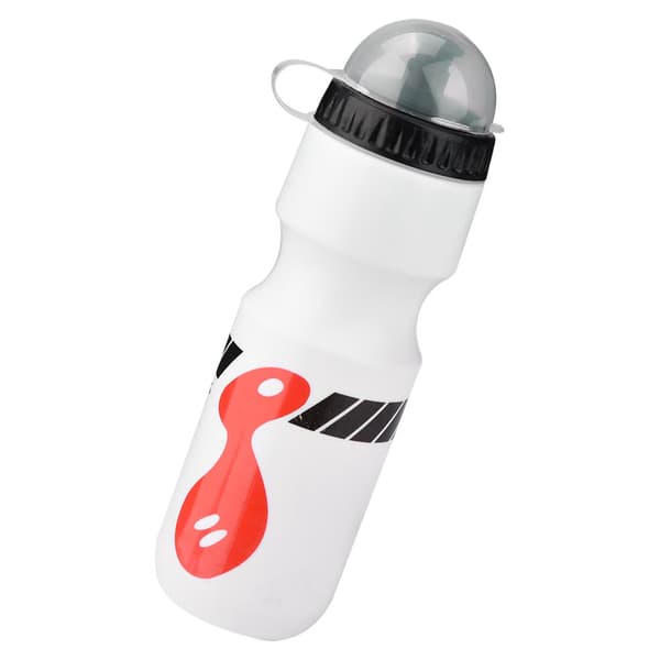 650 ml:n Vedenpullo Pyöränpidikkeellä, Maastopyörille (Valkoinen)