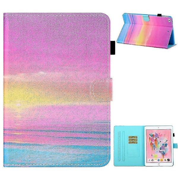 Pattern Sunset Glow Pu case för 2 / (2013) / 9,7 Inc