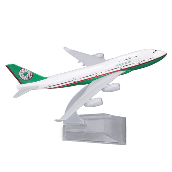 Høj Simulation Legering Flymodel Passagerfly Legetøj med Stand til Samling Dekoration