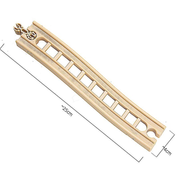 Hhcx-tbkjoys Tretogspor Jernbanetilbehør Alle typer trespor Variant Komponent Pedagogiske leker Plastic Rail