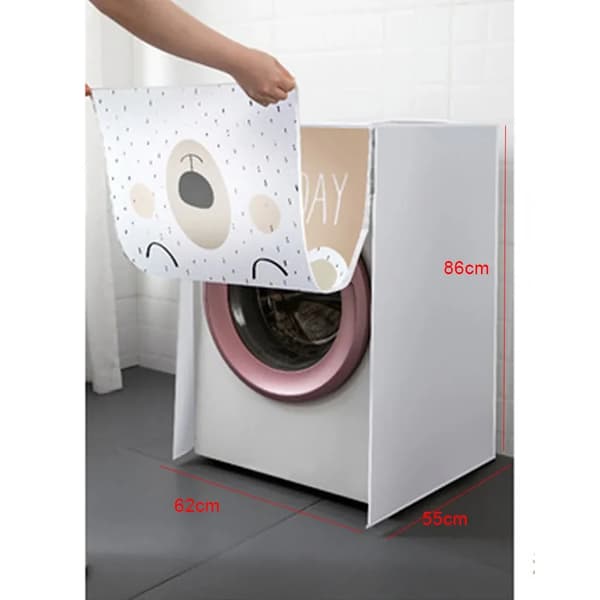 Washing Machine Cover Waterproof Dustproof Cover for Automatic Washing Machine