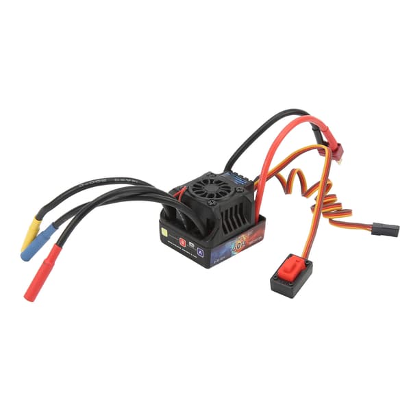 60A børsteløs ESC rask varmeavledning for 1/8 1/10 RC bilhastighetskontroller