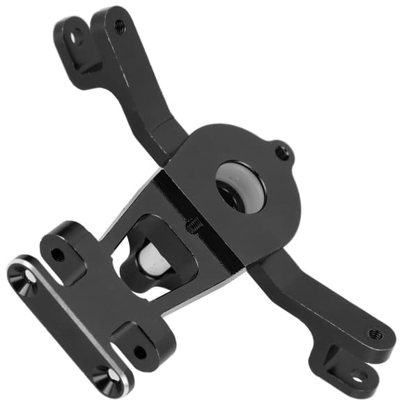 Bell Crank Styreenhed i Aluminiumlegering til Traxxas ERevo 20 Summit 110 RC Bil Sort