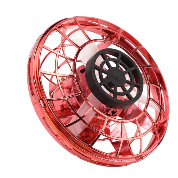 Lentävä Spinner Käsikäyttöinen UFO Lelu Ulkokäyttöön Punainen