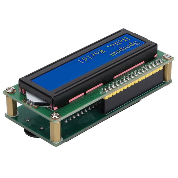 LCD Display Modul 1602 Skærm Udvidelseskort Tilbehør til Raspberry Pi PicoI2C Seriel Port