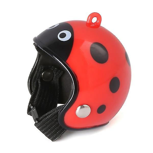 Ladybug kyllingehjelm til kæledyrsbeskyttelse