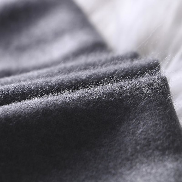 Kvinners Varmt Langt Sjal Vinter Varmt Stort skjerf Hemp Ash