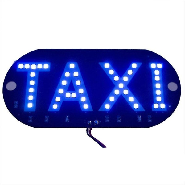 1p 12v Led Car Taxi Cab Indikator Ny høykvalitets energibesparende Long Life Lampe Frontruteskilt Frontrute Lys hvit white