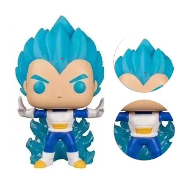 Tegneseriefigur Model Elektroplettering PVC Anime Statue Model til Soveværelse Skrivebordsdekoration