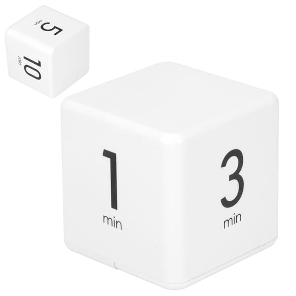 Gravity Sensor Digital Timer Cube Display 1 3 5 10 Minutter Tidsstyring til Hjemmekøkken Skole Kontor