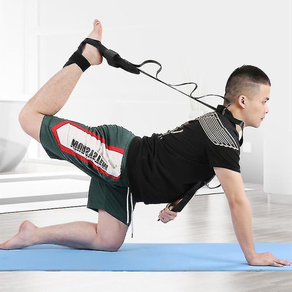 Yoga Ben Stretcher Strap Til Ballet Cheer Dans Gymnastik Træner Yoga Fleksibilitet Ben Stretch Bælte