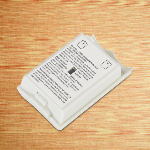 5 STK Universal XBOX 360 Kontroller Batterideksel Sett Hvit