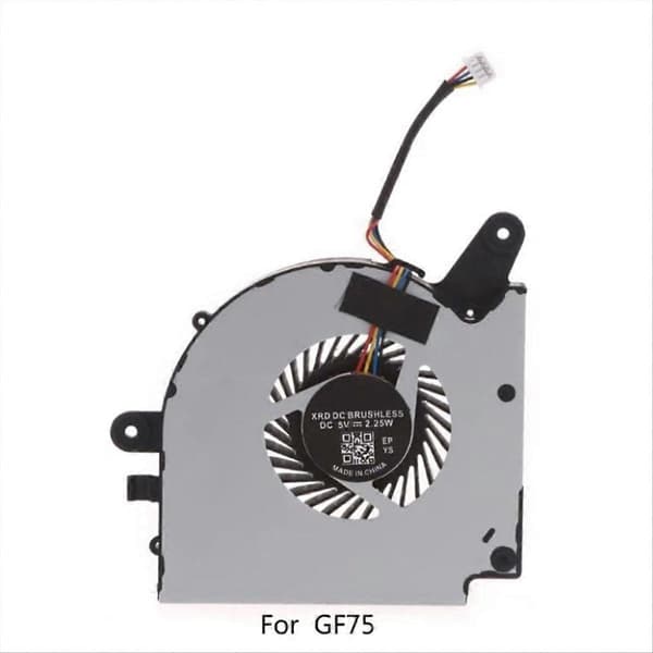 CPU+GPU køleblæser til MSI GF75 MS-17F1 17F2/F4/F5