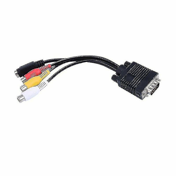 Vga To Rca Audio/video Adapter Cable