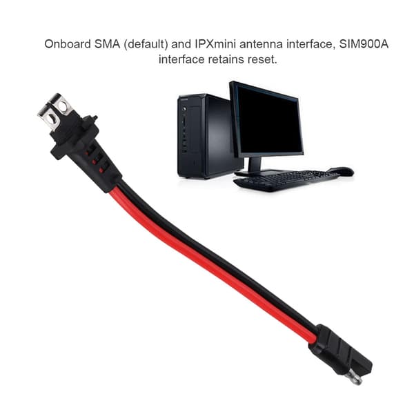 Motorola bilradio strømledning