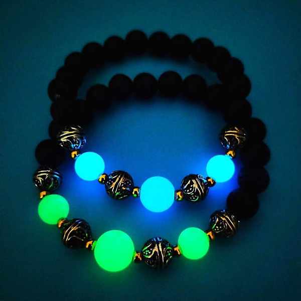 Luminous Beads Armbånd Glow In Dark