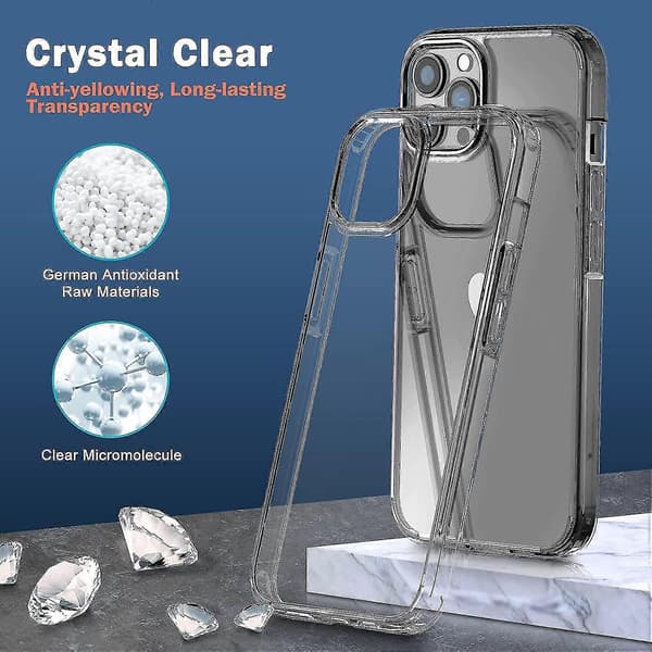 Genomskinligt silikonskal kompatibelt med iPhone 7, iPhone 7 Plus, iPhone X, iPhone Xr, iPhone 11/11 Pro, iPhone 11 Pro Max-skal for iPhone 11 pro max