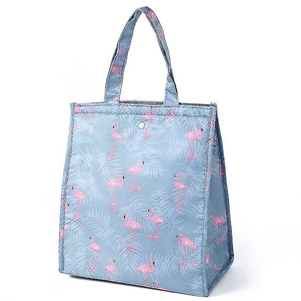 Hhcx-voksen Børnemad Opbevaringsboks Isoleret Picnic Lunch Cooler Bag Blue Bird
