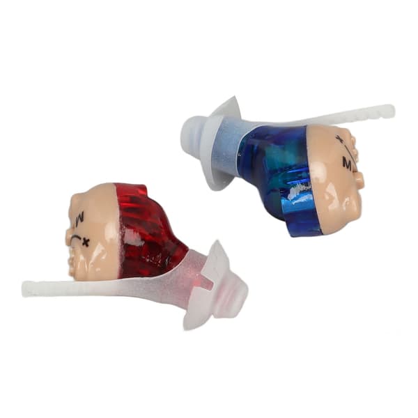 Oppladbare lydforsterker-ørepropper for klar kommunikasjon