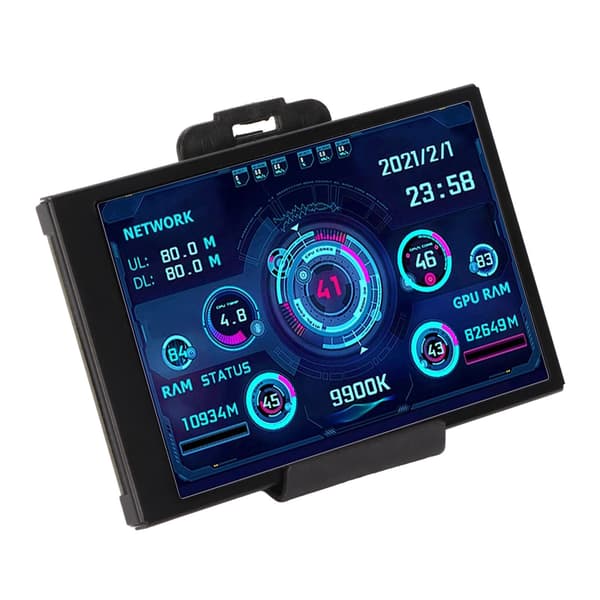 Mini USB IPS-skärm: AIDA64 PC CPU RAM Data Monitor