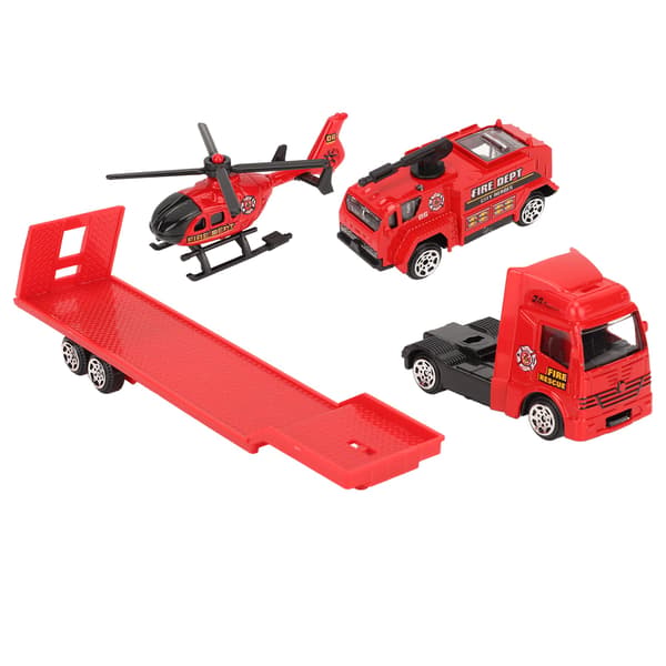 4 kpl:n sarja 1: 64 Alloy Engineering Car Vehicle Playset Set Simulation Construction Trailer Type D