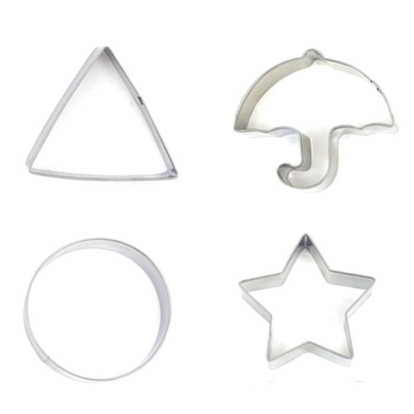 Squid Game Cookie Cutters Sukkerform Kiks Cutter Sæt