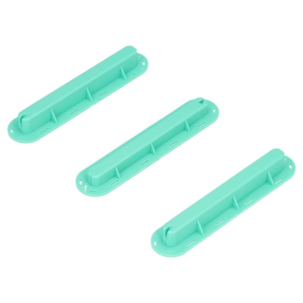 3 kpl Surfboard Finned Box Plug Set Vihreä ruuveilla