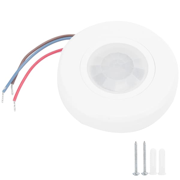 Mini Infraröd Rörelsesensor Människokroppsdetektor Strömbrytare AC 80-250V