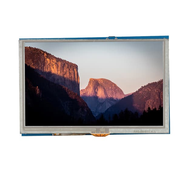 Touch Screen 5 tommer HDMI LCD HD-skærm til Raspberry PI3 PI2/B-skærm