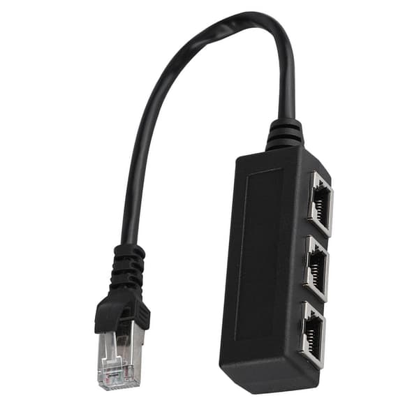 1 han til 3 hun Ethernet-forlængerledning