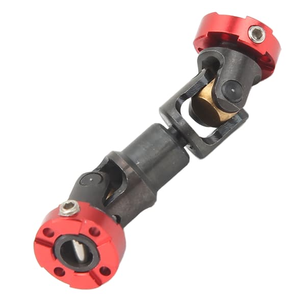Rustfrit stål RC drivaksel universal samling flange tilbehør til 1/10 1/14 biler 45 til 50 mm 1,77 til 1,97 tommer