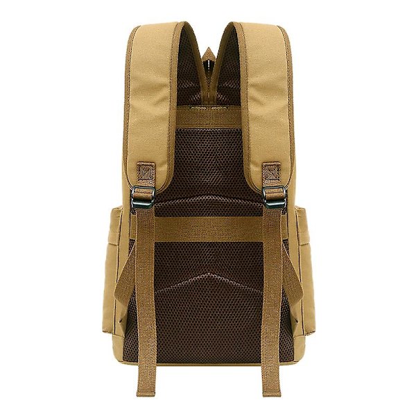Lærredsrygsæk Mænd Rygsække Stor Mandlige Mochilas Casual Skoletaske Til Teenagere Drenge Højkvalitets Mænd Rygsæk Rygsæk Gray