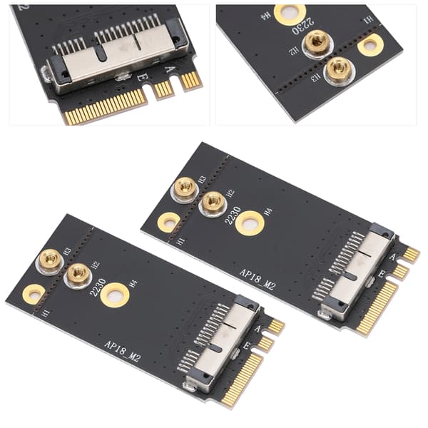 2 stk. adapter til OS X til NGFF interface trådløst netværkskort BCM94360CS2 BCM943602CS