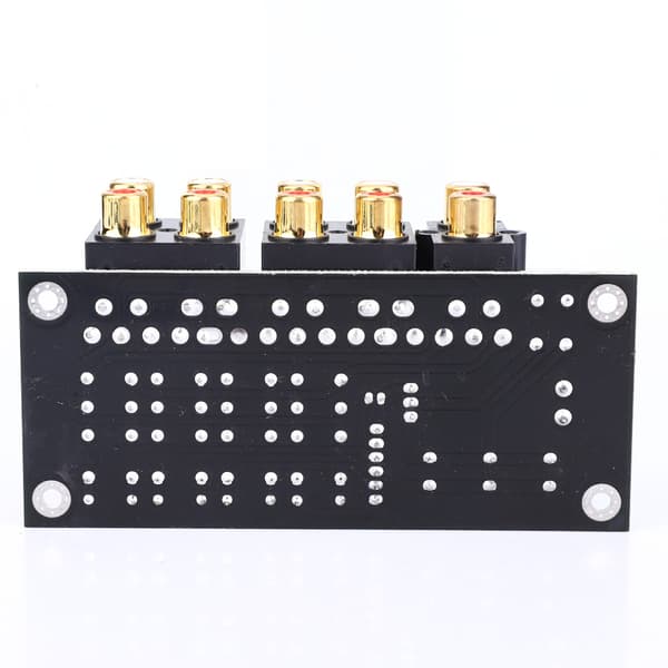 Audio Signal Valg Board 4 Vejs Audio Input Switching Input Board Vælger AC12~15V