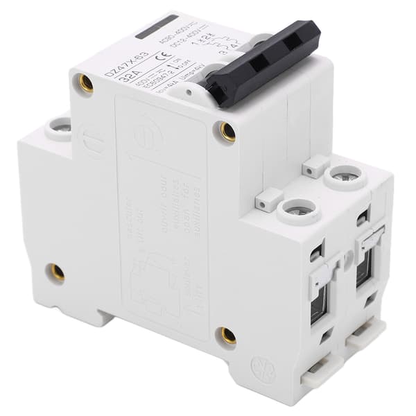 2P Miniature Strømafbryder DIN-skinne Montering Afbryder Solcellesystem DC12‑400V AC90‑400V 32A