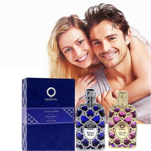 【BQ】Amber Eau De Parfum 100ml Klassisk Parfym med Träiga Vaniljnoter Långvarig Doft Blå