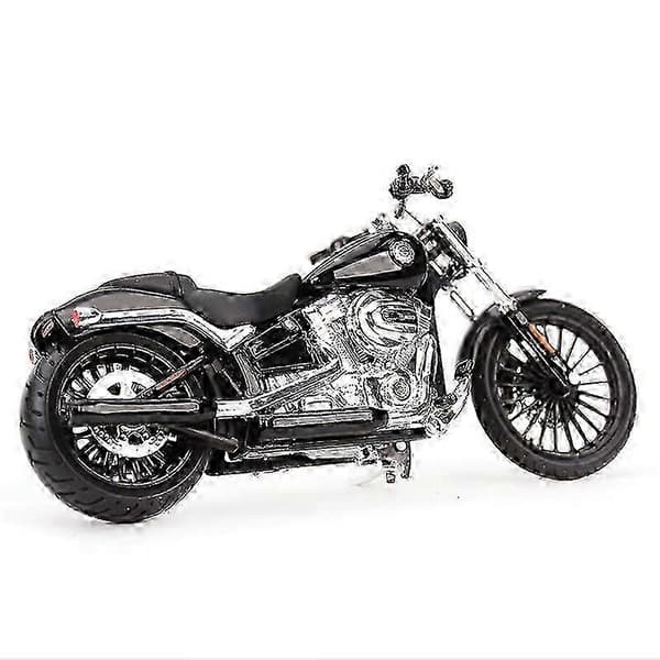 【BQ】Maisto 1:18 Harley-davidson 2016 Breakout Trykstøbte Køretøjer Samlerobjekter Motorcykel Model Legetøj 2025 Black