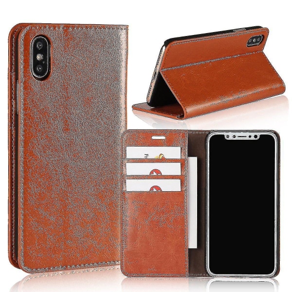 Hhcx-leather Wallet Flip Cover(red)
