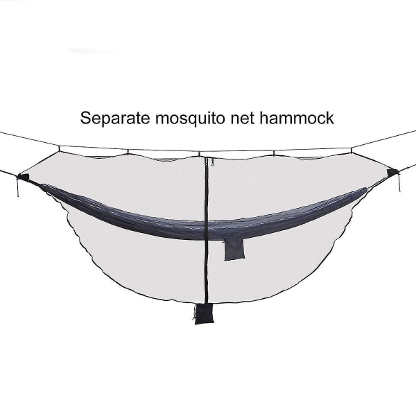 Hammock Mosquito Net sopii kaikkiin Camping riippumattoihin. Kompakti, kevyt