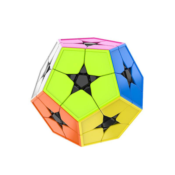 Pyramid Trekant Magic Cube Stickerless Speed ​​Glat Holdbar 3d Puslespil Cube Legetøj