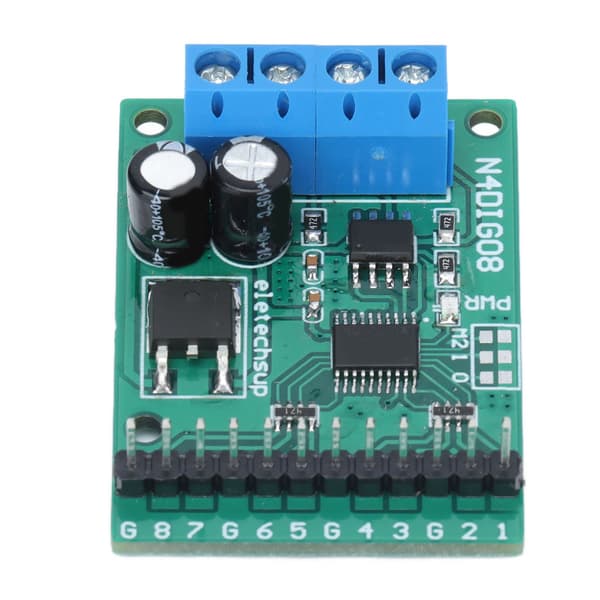 Input Output Control Module 8 Kanal 9600BPS RS485 TTL Kontrollerkort N4DIG08 Med Pin