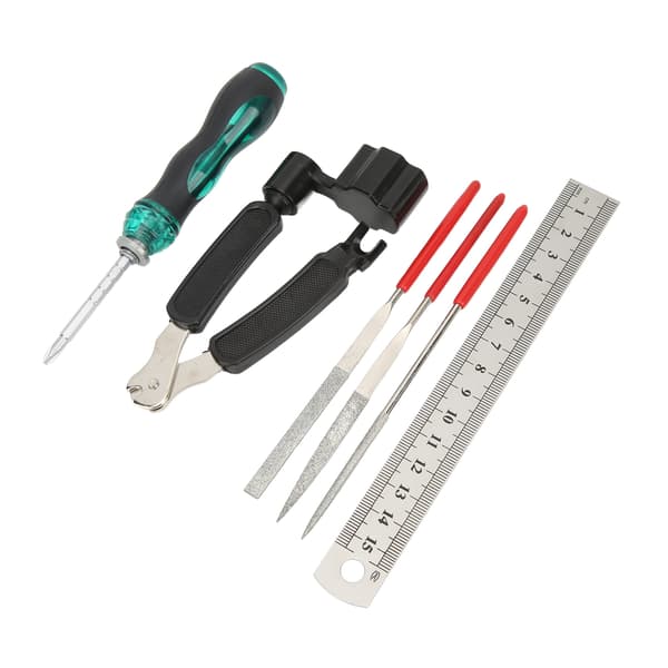 Gitarr Reparationsverktyg Kit Mandolin Underhåll Strängar