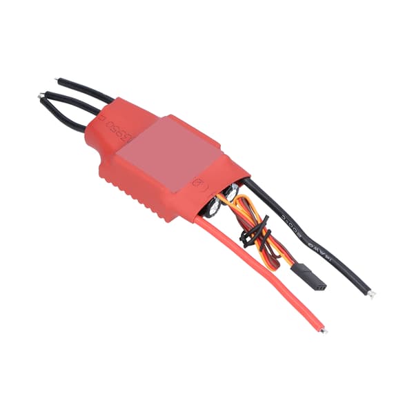 Rød murstein 50A børsteløs ESC elektronisk hastighetskontroller 5V 3A BEC for RC FPV drone