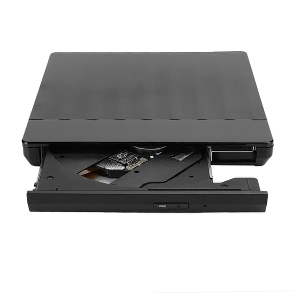 USB 3.0 Extern DVD-brännare Optisk enhet Typ C Svart Windows XP